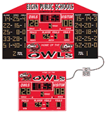 Elgin Scoreboard with Total Scoring System